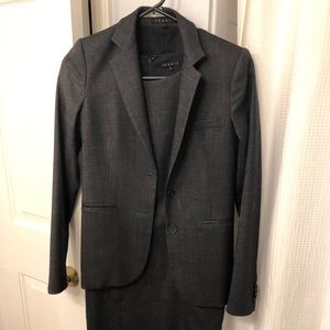 Theory Classic Charcoal Blazer